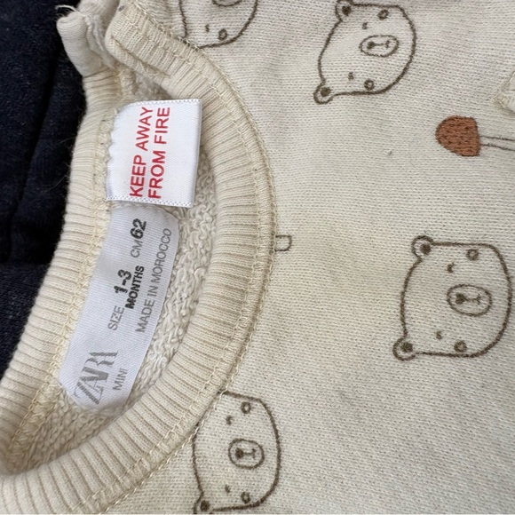 3 Month Baby Clothing Bundle | Zara, Carter’s & More 11 Pieces - Picture 2 of 3